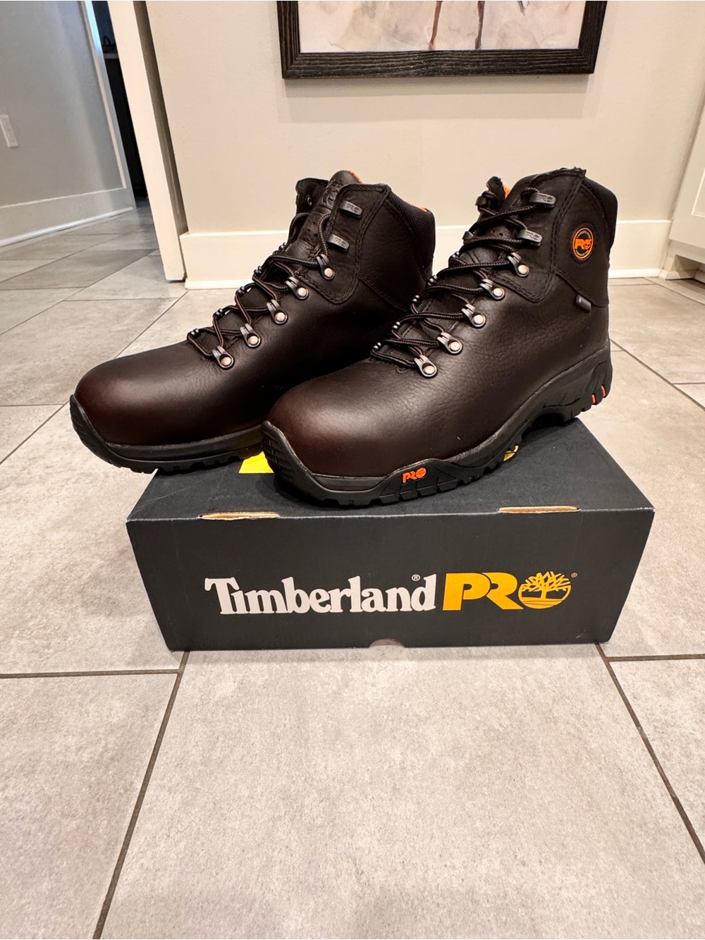 Timberland Men's Pro Titan Trekker Alloy Safety Toe, Waterproof NEW IN BOX SZ 10